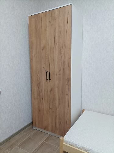 Шкаф Сантори белый текстурный фото покупателя 5