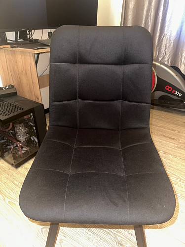 Стул на металлокаркасе Чилли зеленый / белый каркас фото покупателя 367