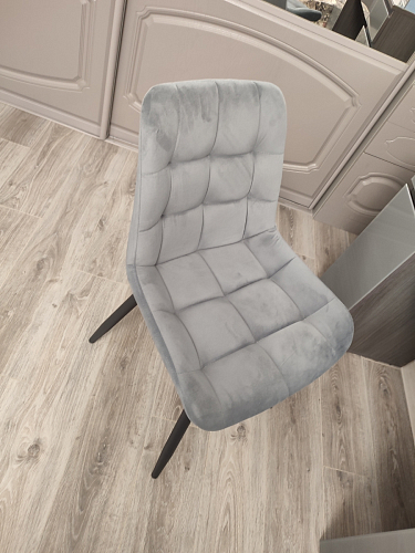 Стул на металлокаркасе Челси К крутящийся бирюзовый / черный фото покупателя 39