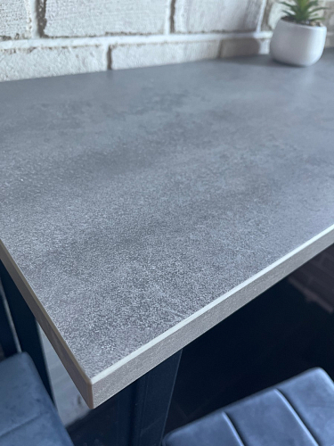 Барная стойка Дилан Лофт 120х40х90 бетон светлый фото покупателя 16