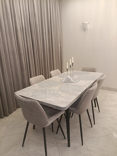 Комплект стульев Седа К 2 шт латте / черный фото покупателя 240