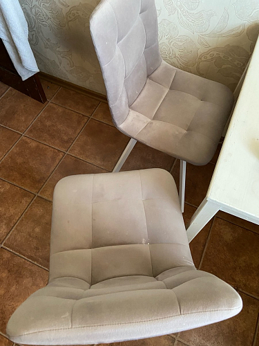 Комплект стульев Чилли 2 шт бежевый / черный фото покупателя 1350