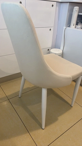 Стул на металлокаркасе Kora dark pink / white фото покупателя 21