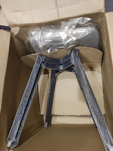 Стул на металлокаркасе Чилли бирюзовый / черный фото покупателя 1175