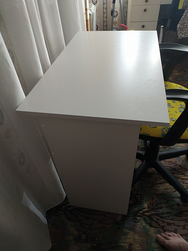 Стол письменный Kiwi белый - Уцененный экземпляр фото покупателя 141