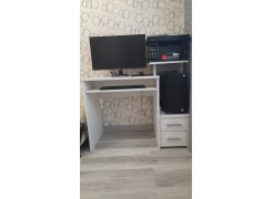 Компьютерный стол Джаз-24 левый венге фото покупателя 58