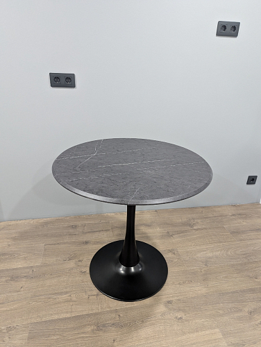 Стол Тулип 90х73 дуб вотан / белый фото покупателя 53