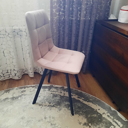 Стул на металлокаркасе Чилли бирюзовый / белый фото покупателя 1376