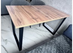 Стол Лота Лофт 120 25 мм дуб делано темный / черный матовый фото покупателя 742