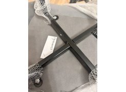 Стул на металлокаркасе Чилли синяя ткань / белый фото покупателя 502