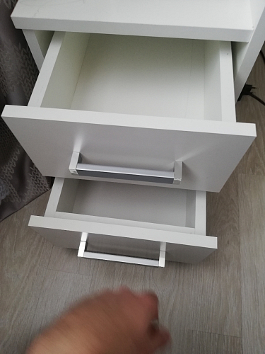 Компьютерный стол Джаз-24 левый дуб молочный фото покупателя 166