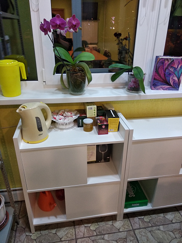 Стеллаж с дверцами Браина 85 см венге фото покупателя 3