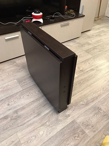 Стол-книжка СтК6 венге / дуб молочный высота 54 см фото покупателя 35