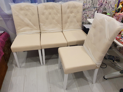 Стул Menson white / fabric сream фото покупателя 6