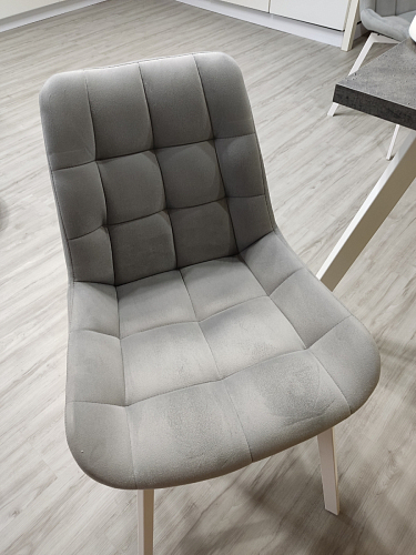 Деревянный стул Челси 360 светло-серый (zd 960) / светлое дерево фото покупателя 83