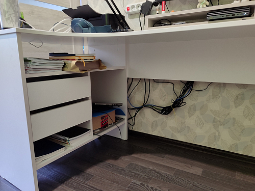 Стол письменный СПм-25 левый венге фото покупателя 79