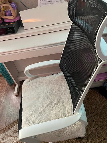 Компьютерное кресло Lion серое фото покупателя 3