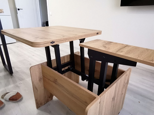 Стол-трансформер Престиж дуб вотан фото покупателя 2