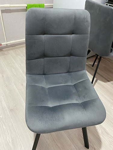 Стул на металлокаркасе Чилли К латте / белый фото покупателя 951