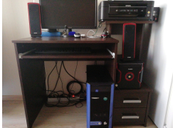 Компьютерный стол Джаз-24 левый белый фото покупателя 153