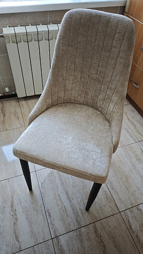 Стул на металлокаркасе Kora black / gray фото покупателя 407