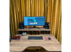 Барная стойка Дилан Лофт 120х60х90 бетон фото покупателя 141