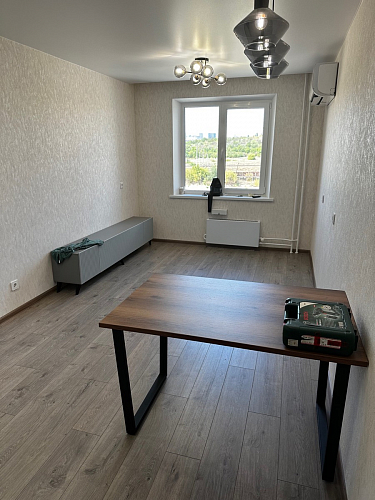 Деревянный стол Лота Лофт 120х75 белый матовый / дуб крафт золотой фото покупателя 250