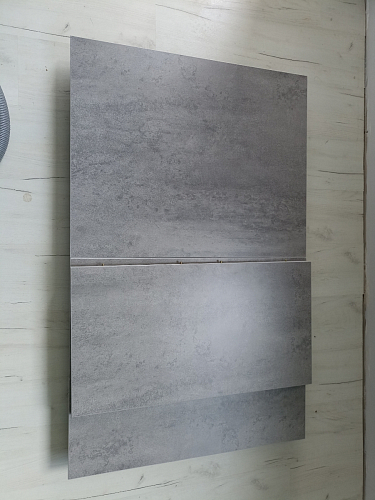 Стол раскладной Лота Лофт 120 25 мм юта / черный матовый фото покупателя 581