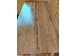 Стол Тринити Лофт 120 32 мм бетон / черный матовый фото покупателя 519