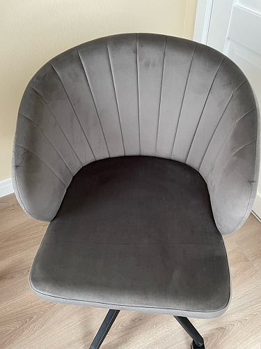 Компьютерное кресло Пард confetti silver серый / черный фото покупателя 39