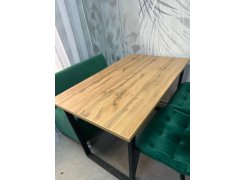 Стол Лота Лофт 140 25 мм юта / белый матовый фото покупателя 835