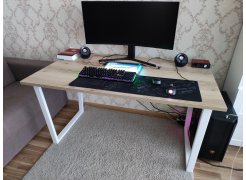 Стол Лота Лофт 120 25 мм сабия / черный матовый фото покупателя 355