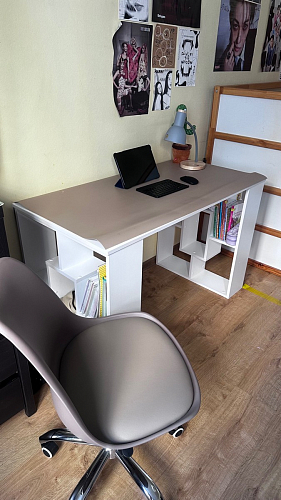 Письменный стол СПм-15 бетон фото покупателя 4