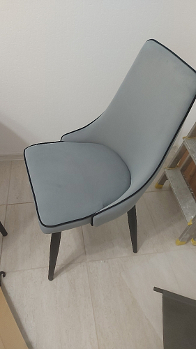 Стул на металлокаркасе Kora wine red / black фото покупателя 28