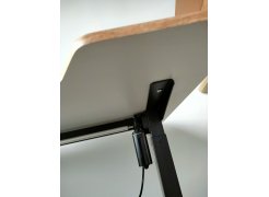 Компьютерный стол Маркос 140х80 зеленый / черный фото покупателя 13