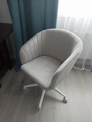 Компьютерное кресло Тибо 01 светло-коричневый / черный фото покупателя 199