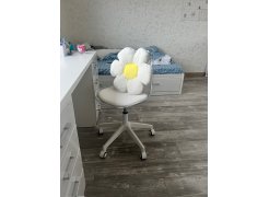 Компьютерное кресло Kolin с подушкой clear / white фото покупателя 305