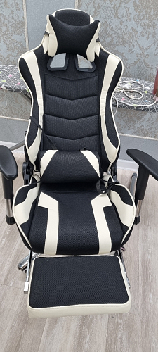 Компьютерное кресло Kano 1 light blue / black фото покупателя 102