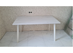 Стол Тринити Лофт 120 32 мм бетон / черный матовый фото покупателя 663