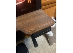 Компьютерный стол Маркос 140х80 голубой / черный фото покупателя 25