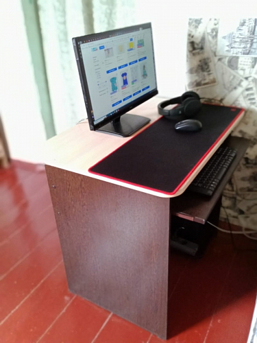 Компьютерный стол КСТ-21.1 белый фото покупателя 13