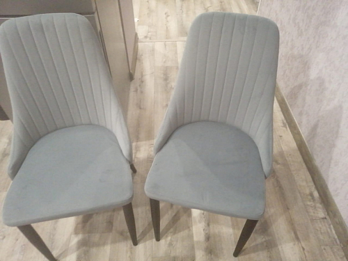 Стул на металлокаркасе Kora dark gray / black фото покупателя 282