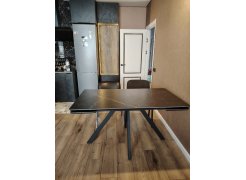 Керамический стол Вилли 140 (200) х 80 белый мрамор alpin white / snow white / белый фото покупателя 41