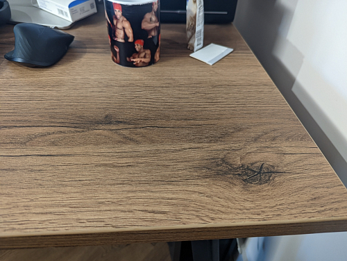 Стол Тринити Лофт 120 32 мм дуб галифакс табако / черный матовый фото покупателя 60