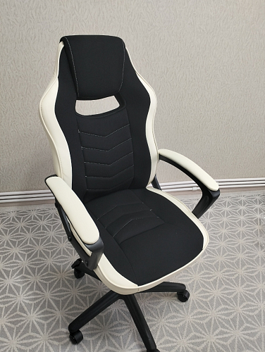 Компьютерное кресло Gamer черное / бежевое фото покупателя 48