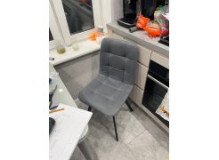 Стул на металлокаркасе Чилли горчичный / белый фото покупателя 63