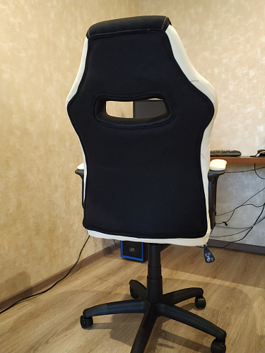 Компьютерное кресло Gamer черное / бежевое фото покупателя 138