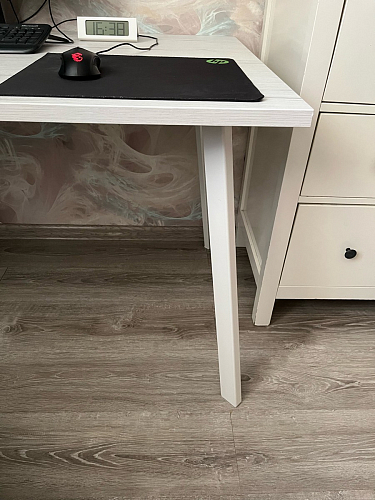 Стол Тринити Лофт 120 32 мм дуб галифакс табако / черный матовый фото покупателя 168