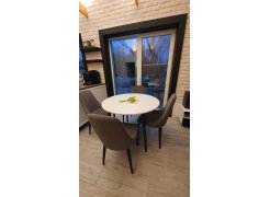 Стул на металлокаркасе Kora gray / black фото покупателя 257