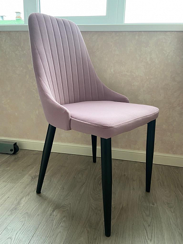 Стул на металлокаркасе Kora dark gray / black фото покупателя 471